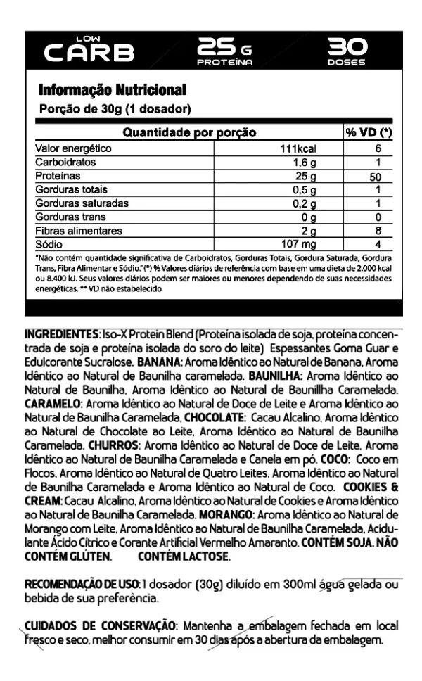Iso-X Protein Complex 2Kg - Imagem 2