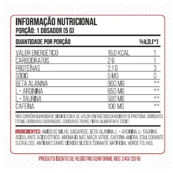 Pure Pre Workout PureTech - Imagem 2